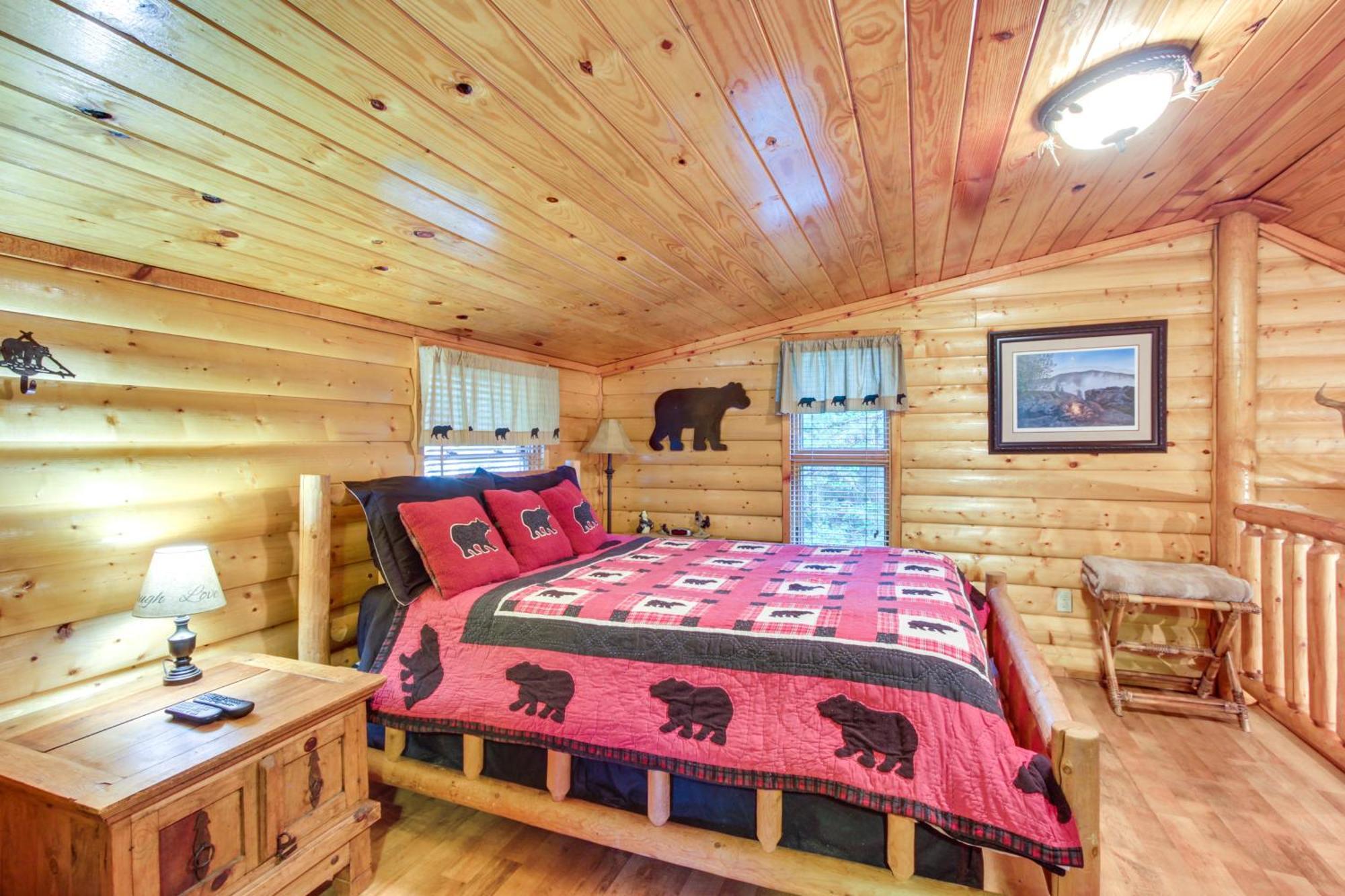 Pet-Friendly Cosby Log Cabin With Backyard And Porch! Exterior foto